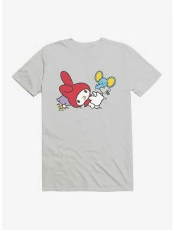 Discount 🥰 My Melody Adventure With Flat T-Shirt ⭐ -Cheap Sanrio Store 18108718 hi
