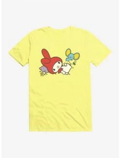 Discount 🥰 My Melody Adventure With Flat T-Shirt ⭐ -Cheap Sanrio Store 18108736 hi