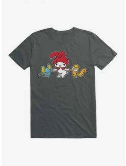 Brand new 👏 My Melody Dancing With Flat And Risu T-Shirt 🌟 -Cheap Sanrio Store 18108844 hi