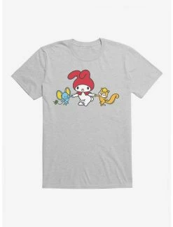 Brand new 👏 My Melody Dancing With Flat And Risu T-Shirt 🌟 -Cheap Sanrio Store 18108862 hi