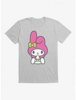 Flash Sale 🌟 My Melody Loves Ice Cream T-Shirt 👍 -Cheap Sanrio Store 18109042 hi