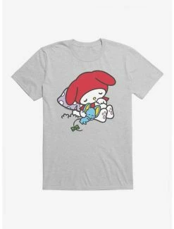 Discount 🎉 My Melody Napping With Flat T-Shirt ❤️ -Cheap Sanrio Store 18109132 hi