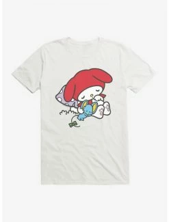 Discount 🎉 My Melody Napping With Flat T-Shirt ❤️ -Cheap Sanrio Store 18109177 hi