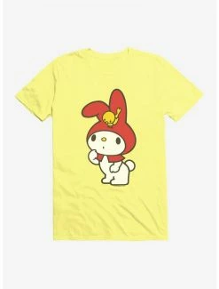 Coupon 👏 My Melody Thinking T-Shirt 😉 -Cheap Sanrio Store 18109276 hi
