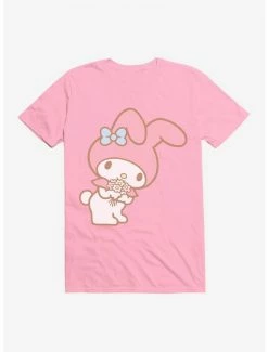 Top 10 ✔️ My Melody Bouquet Of Flowers T-Shirt ⌛ -Cheap Sanrio Store 18109312 hi 1
