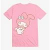 Top 10 ✔️ My Melody Bouquet Of Flowers T-Shirt ⌛ -Cheap Sanrio Store 18109312 hi
