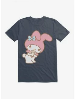 Top 10 ✔️ My Melody Bouquet Of Flowers T-Shirt ⌛ -Cheap Sanrio Store 18109330 hi