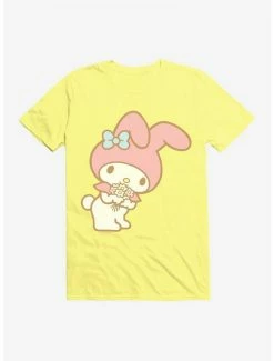 Top 10 ✔️ My Melody Bouquet Of Flowers T-Shirt ⌛ -Cheap Sanrio Store 18109366 hi