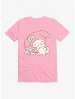 New 🧨 My Melody Napping T-Shirt 🎁 -Cheap Sanrio Store 18109672 hi