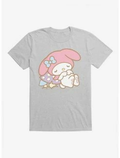 New 🧨 My Melody Napping T-Shirt 🎁 -Cheap Sanrio Store 18109681 hi