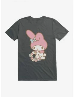Best deal ⌛ My Melody Picking Flowers T-Shirt 🤩 -Cheap Sanrio Store 18109834 hi