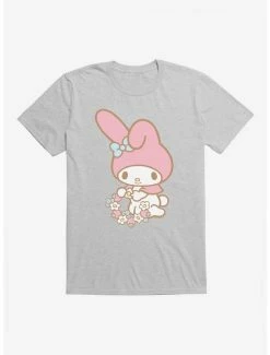 Best deal ⌛ My Melody Picking Flowers T-Shirt 🤩 -Cheap Sanrio Store 18109861 hi