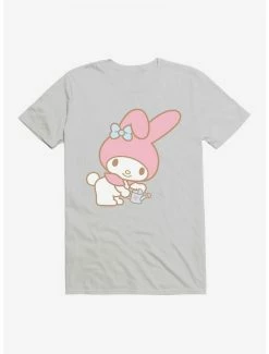 Budget 😉 My Melody Watering Garden T-Shirt 🥰 -Cheap Sanrio Store 18110068 hi