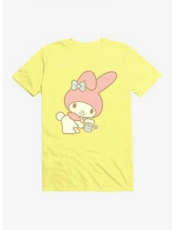 Budget 😉 My Melody Watering Garden T-Shirt 🥰 -Cheap Sanrio Store 18110086 hi