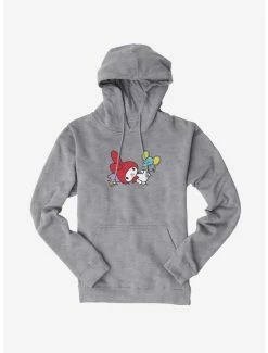 Buy 🤩 My Melody Adventure With Flat Hoodie 🔔 -Cheap Sanrio Store 18110199 hi