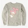 Top 10 😀 My Melody Bouquet Of Flowers Sweatshirt 💯 -Cheap Sanrio Store 18110291 hi