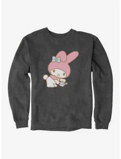 Best deal 👏 My Melody Watering Garden Sweatshirt 😍 -Cheap Sanrio Store 18110725 hi