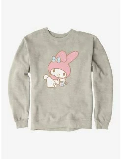 Best deal 👏 My Melody Watering Garden Sweatshirt 😍 -Cheap Sanrio Store 18110746 hi