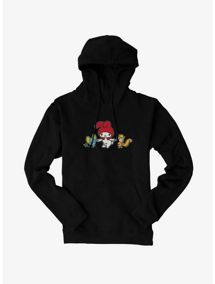 Flash Sale ๐ My Melody Dancing With Flat And Risu Hoodie ๐งจ 4 Flash Sale ๐ My Melody Dancing With Flat And Risu Hoodie ๐งจ - Image 2