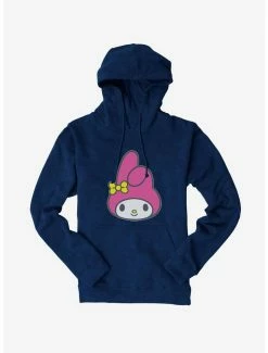 Outlet 🥰 My Melody Face Hoodie 🔥 -Cheap Sanrio Store 18111016 hi