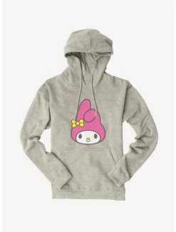 Outlet 🥰 My Melody Face Hoodie 🔥 -Cheap Sanrio Store 18111023 hi 1