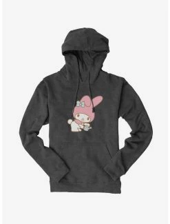 Promo ✔️ My Melody Watering Garden Hoodie 👍 -Cheap Sanrio Store 18111317 hi