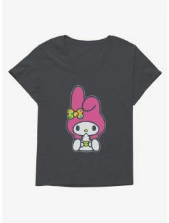 New 🧨 My Melody Loves Ice Cream 👧 Girls T-Shirt Plus Size 😀 -Cheap Sanrio Store 18111685 hi 1