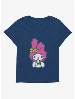 New 🧨 My Melody Loves Ice Cream 👧 Girls T-Shirt Plus Size 😀 -Cheap Sanrio Store 18111694 hi