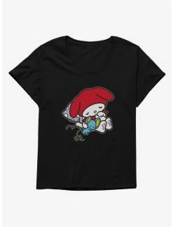 Best deal 🎁 My Melody Napping With Flat 👧 Girls T-Shirt Plus Size 🌟