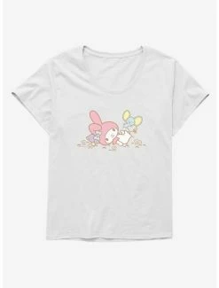 Best deal ⌛ My Melody Outside Adventure With Flat 👧 Girls T-Shirt Plus Size 💯 -Cheap Sanrio Store 18111811 hi