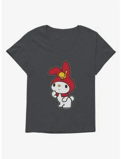 Budget 🎉 My Melody Thinking 👧 Girls T-Shirt Plus Size 🎉
