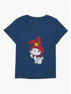 Budget 🎉 My Melody Thinking 👧 Girls T-Shirt Plus Size 🎉 -Cheap Sanrio Store 18111910 hi