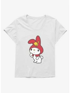 Budget 🎉 My Melody Thinking 👧 Girls T-Shirt Plus Size 🎉 -Cheap Sanrio Store 18111919 hi