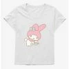 Brand new ⭐ My Melody Watering Garden 👧 Girls T-Shirt Plus Size 🛒