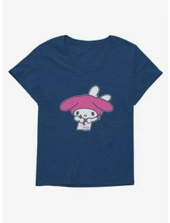 Cheap 🛒 My Melody Writing 👧 Girls T-Shirt Plus Size ❤️ -Cheap Sanrio Store 18111982 hi 1