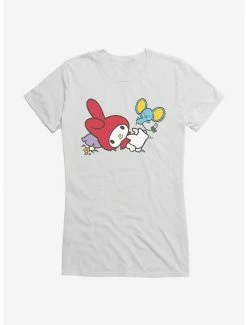 Flash Sale 👍 My Melody Adventure With Flat 👧 Girls T-Shirt 💯 -Cheap Sanrio Store 18112015 hi