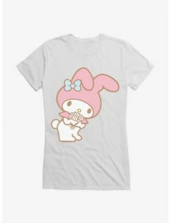 Discount ❤️ My Melody Bouquet Of Flowers 👧 Girls T-Shirt ❤️ -Cheap Sanrio Store 18112099 hi