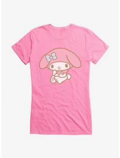Buy ⌛ My Melody Holding Strawberry 👧 Girls T-Shirt 😉 -Cheap Sanrio Store 18112288 hi