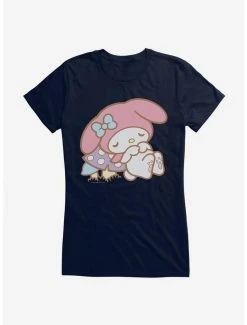 Outlet 😉 My Melody Napping 👧 Girls T-Shirt 👏 -Cheap Sanrio Store 18112386 hi