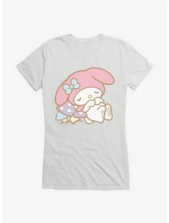 Outlet 😉 My Melody Napping 👧 Girls T-Shirt 👏 -Cheap Sanrio Store 18112393 hi