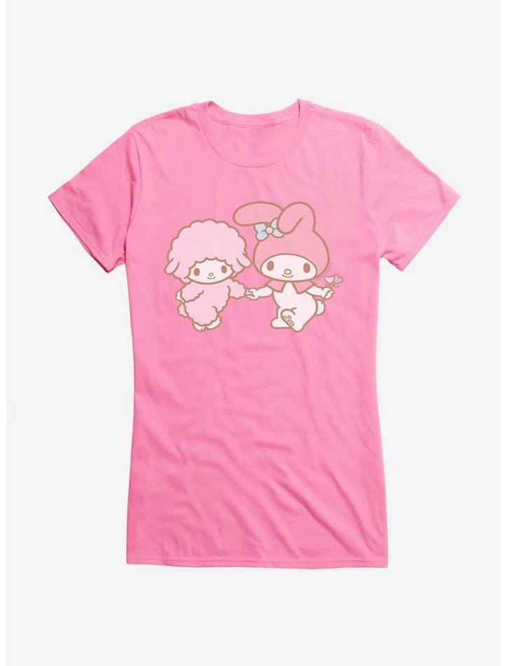 Budget 🛒 My Melody Skipping With Piano 👧 Girls T-Shirt 🥰 6 Budget 🛒 My Melody Skipping With Piano 👧 Girls T-Shirt 🥰 - Image 4