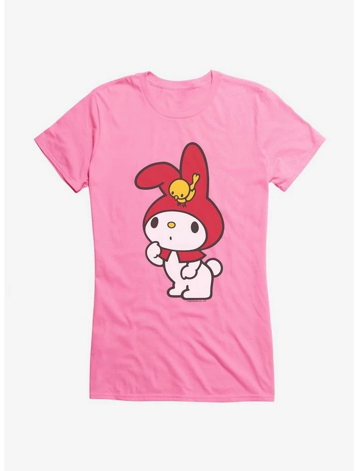 Best deal 💯 My Melody Thinking 👧 Girls T-Shirt ⌛ 6 Best deal 💯 My Melody Thinking 👧 Girls T-Shirt ⌛ - Image 4