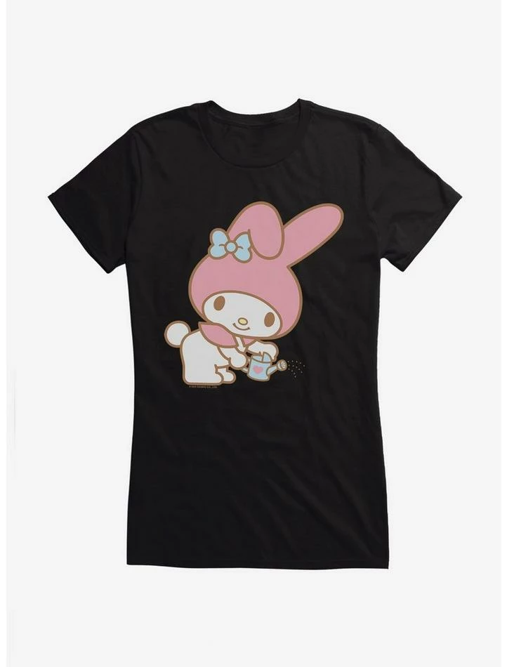 Cheapest 🌟 My Melody Watering Garden 👧 Girls T-Shirt 👍 4 Cheapest 🌟 My Melody Watering Garden 👧 Girls T-Shirt 👍 - Image 2