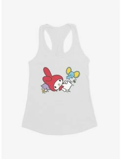 Hot Sale 🔥 My Melody Adventure With Flat 👧 Girls Tank 🎁 -Cheap Sanrio Store 18112749 hi