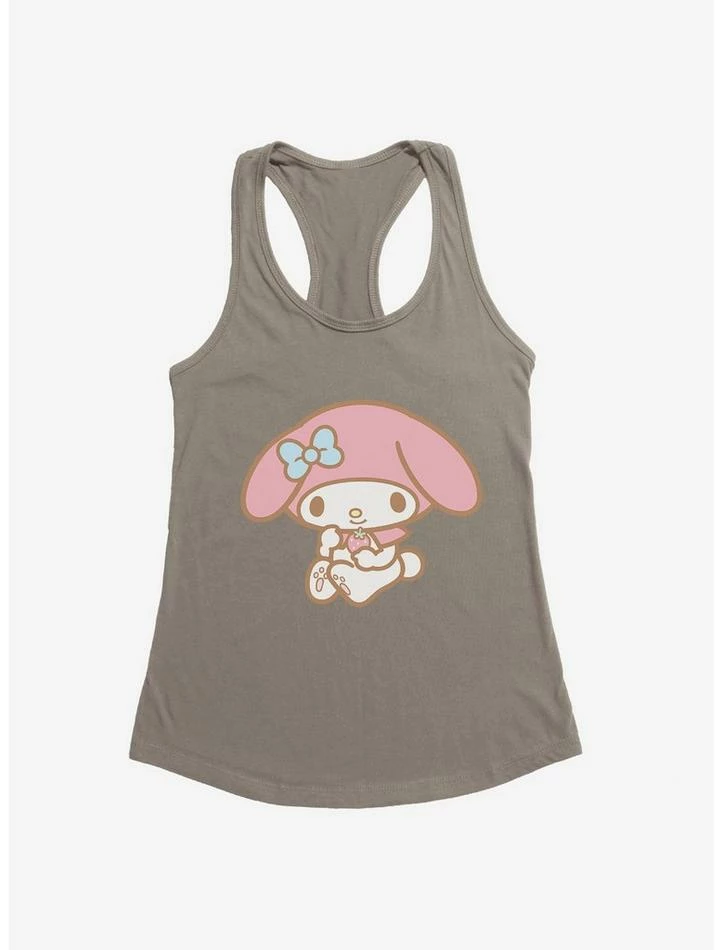 New 🔔 My Melody Holding Strawberry 👧 Girls Tank ✨ 7 New 🔔 My Melody Holding Strawberry 👧 Girls Tank ✨ - Image 5