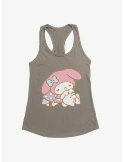 Hot Sale 😉 My Melody Napping 👧 Girls Tank ⭐ -Cheap Sanrio Store 18113057 hi