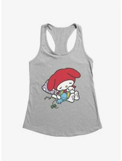 New ⌛ My Melody Napping With Flat 👧 Girls Tank ✔️ -Cheap Sanrio Store 18113078 hi