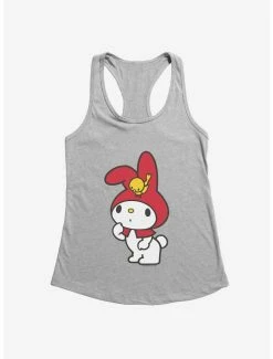 Deals ⌛ My Melody Thinking 👧 Girls Tank 🥰 -Cheap Sanrio Store 18113218 hi