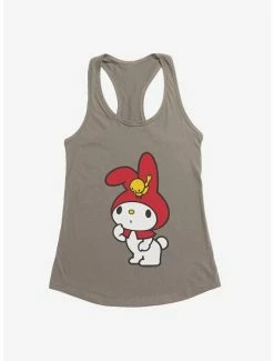 Deals ⌛ My Melody Thinking 👧 Girls Tank 🥰 -Cheap Sanrio Store 18113232 hi