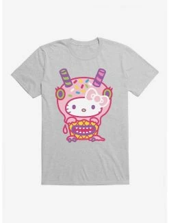 Coupon ⭐ Hello Kitty Sweet Kaiju Cupcake T-Shirt 🔥 -Cheap Sanrio Store 18118923 hi
